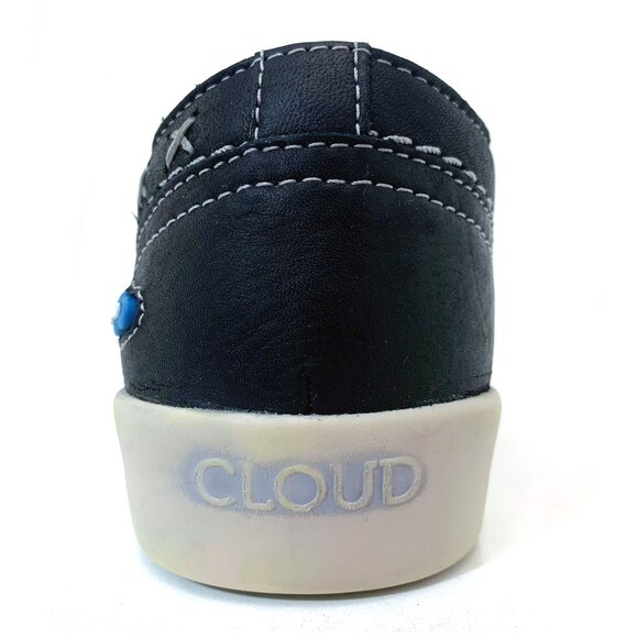 CLOUD Footwear Aika Women’s Leather Sneaker Blue Brushed Sole Size EU 37 - NEW - Picture 5 of 11